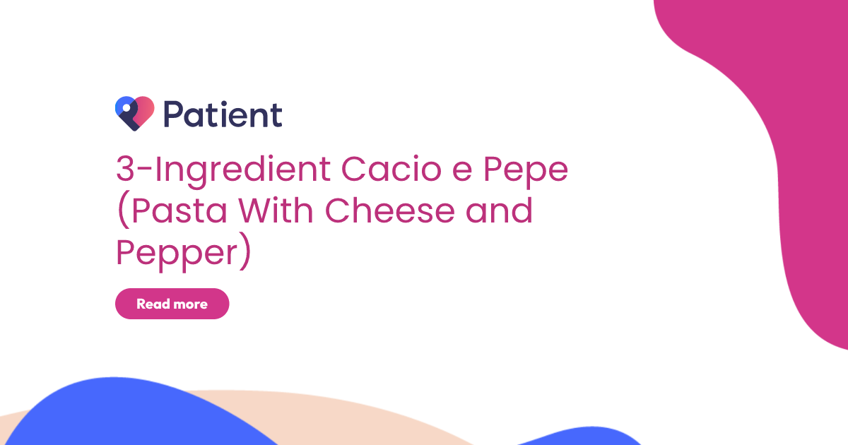 Easy ThreeIngredient Cacio e Pepe Recipe